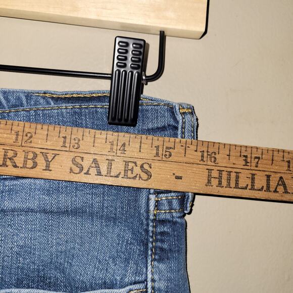 Levis 505 Jeans Mens 32x30 Blue Medium Wash Straight Leg Denim - Picture 2 of 8